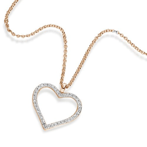 Sleek Heart Pendant