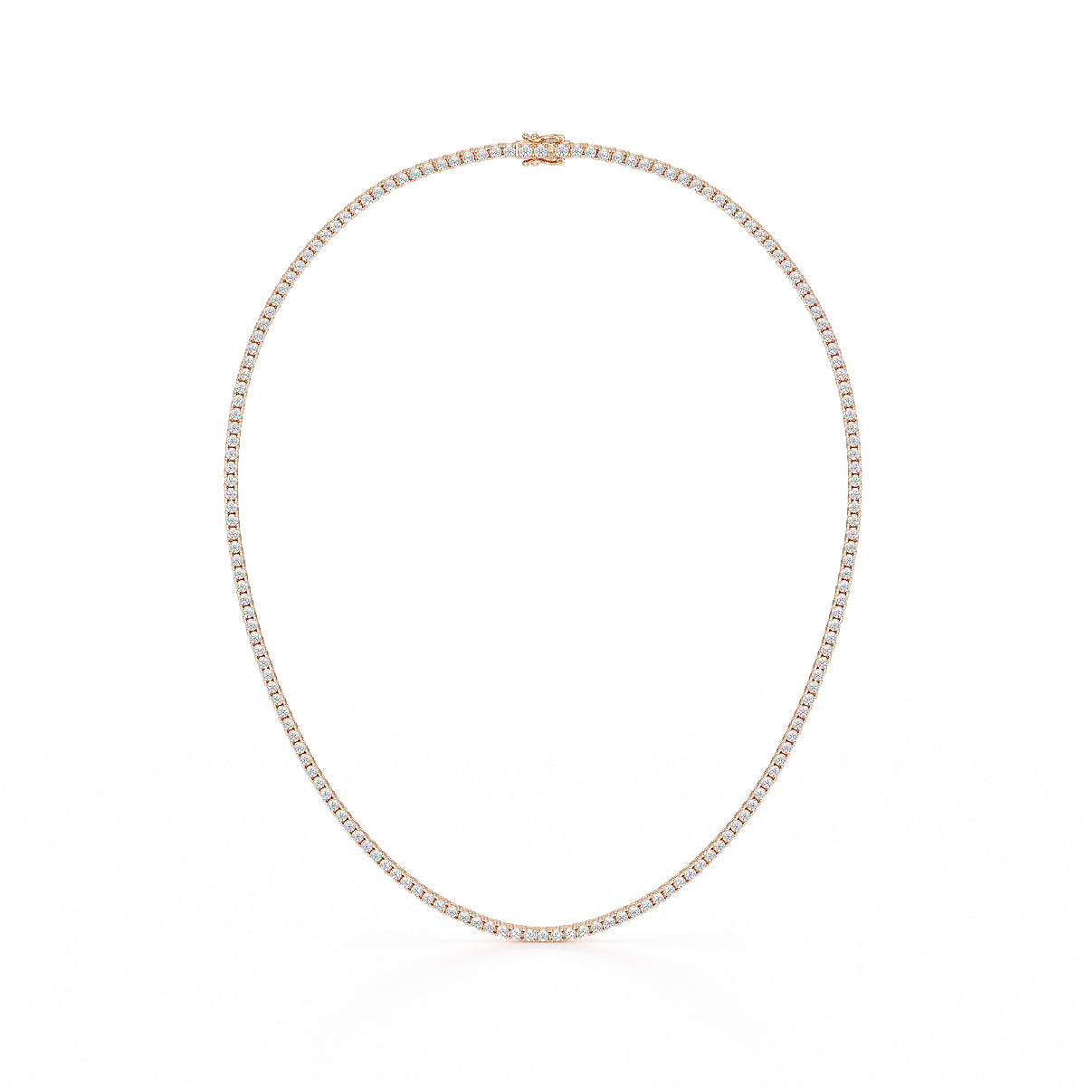 6.00ct Four Prong Tennis Necklace