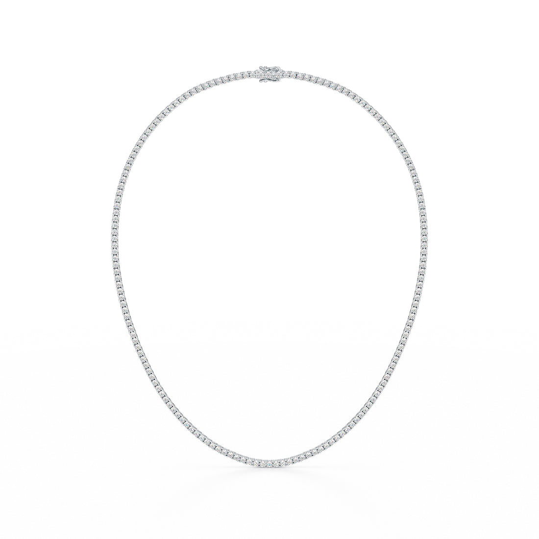 5.50ct Four Prong Tennis Necklace