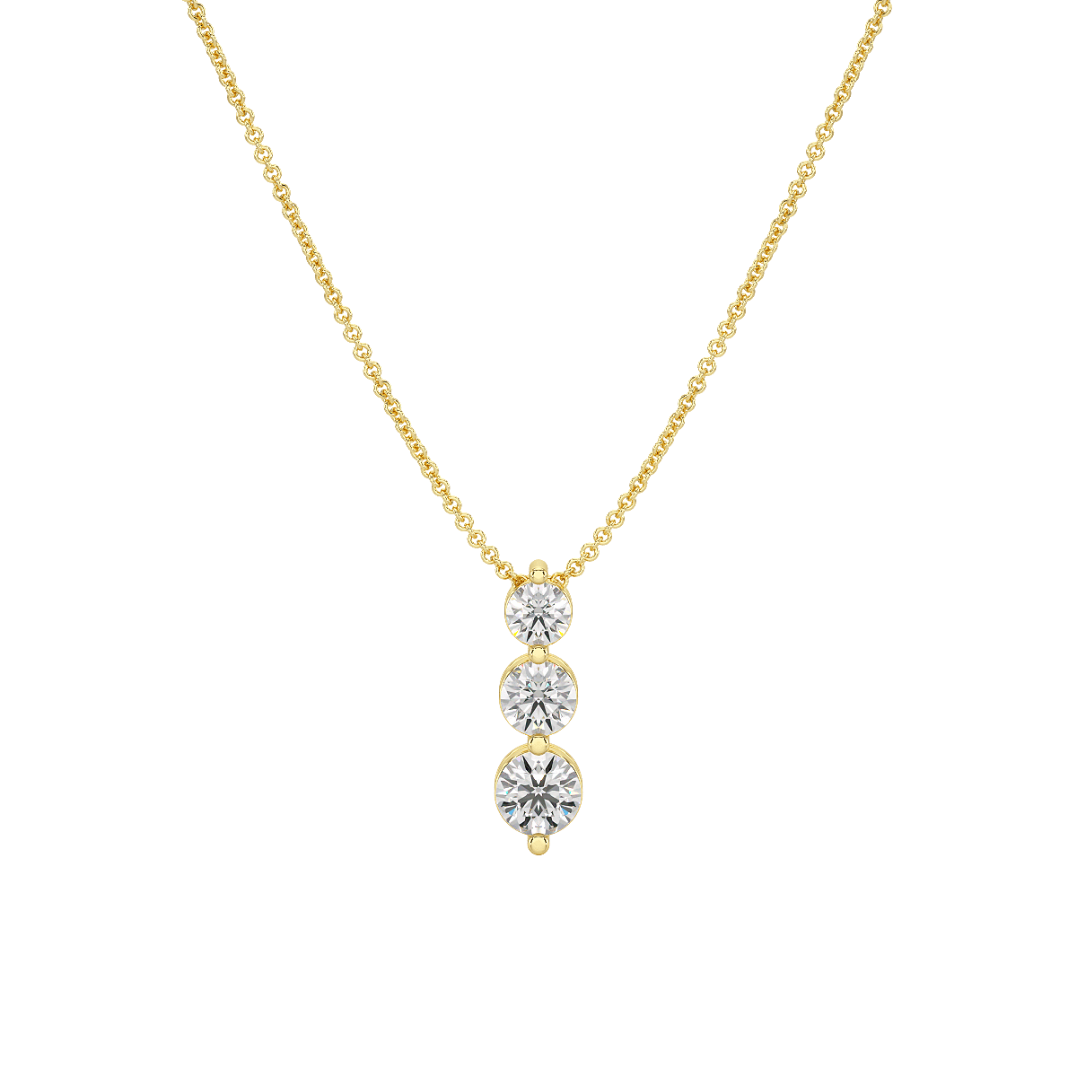 Shared Claw Graduated Pendant