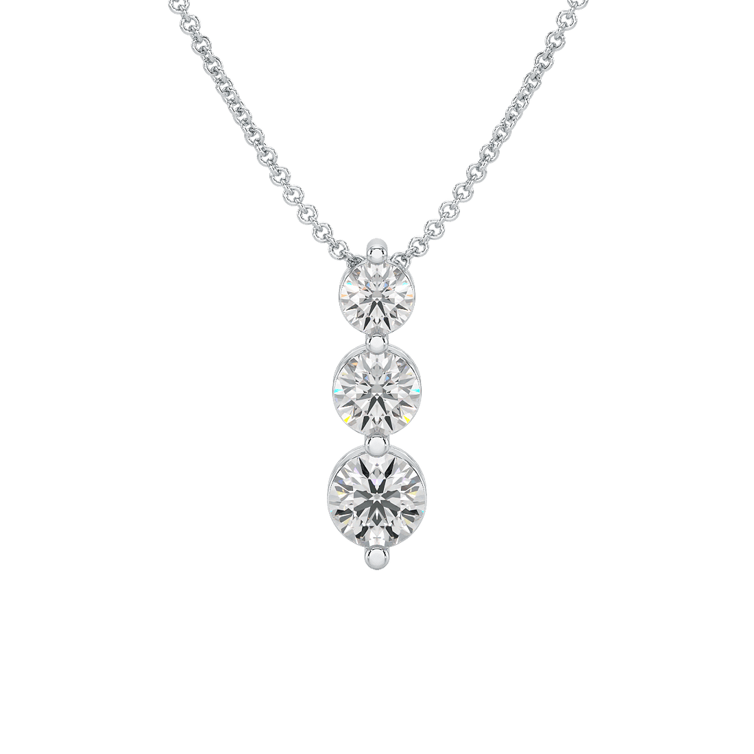 Shared Claw Graduated Pendant