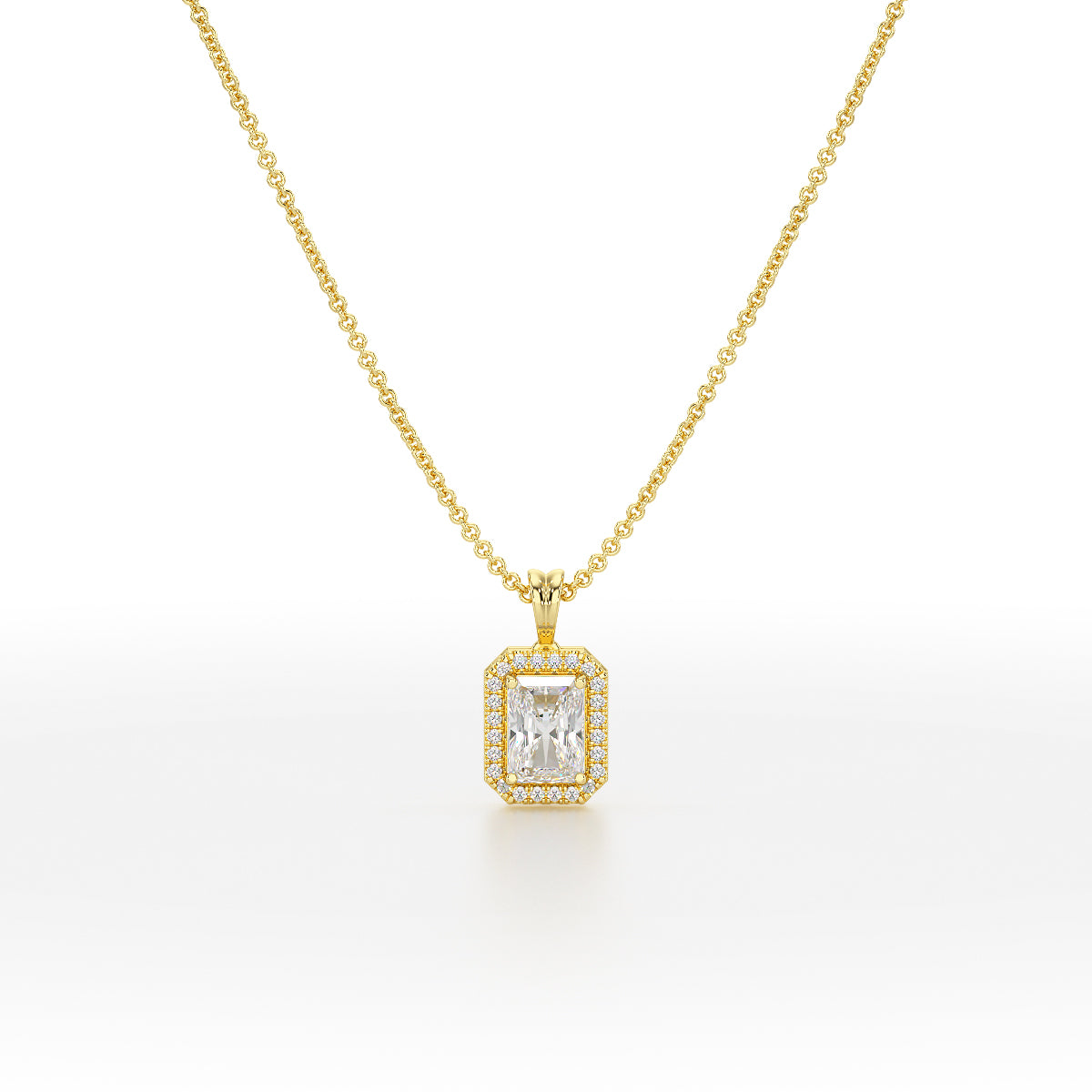 Radiant Halo Pendant