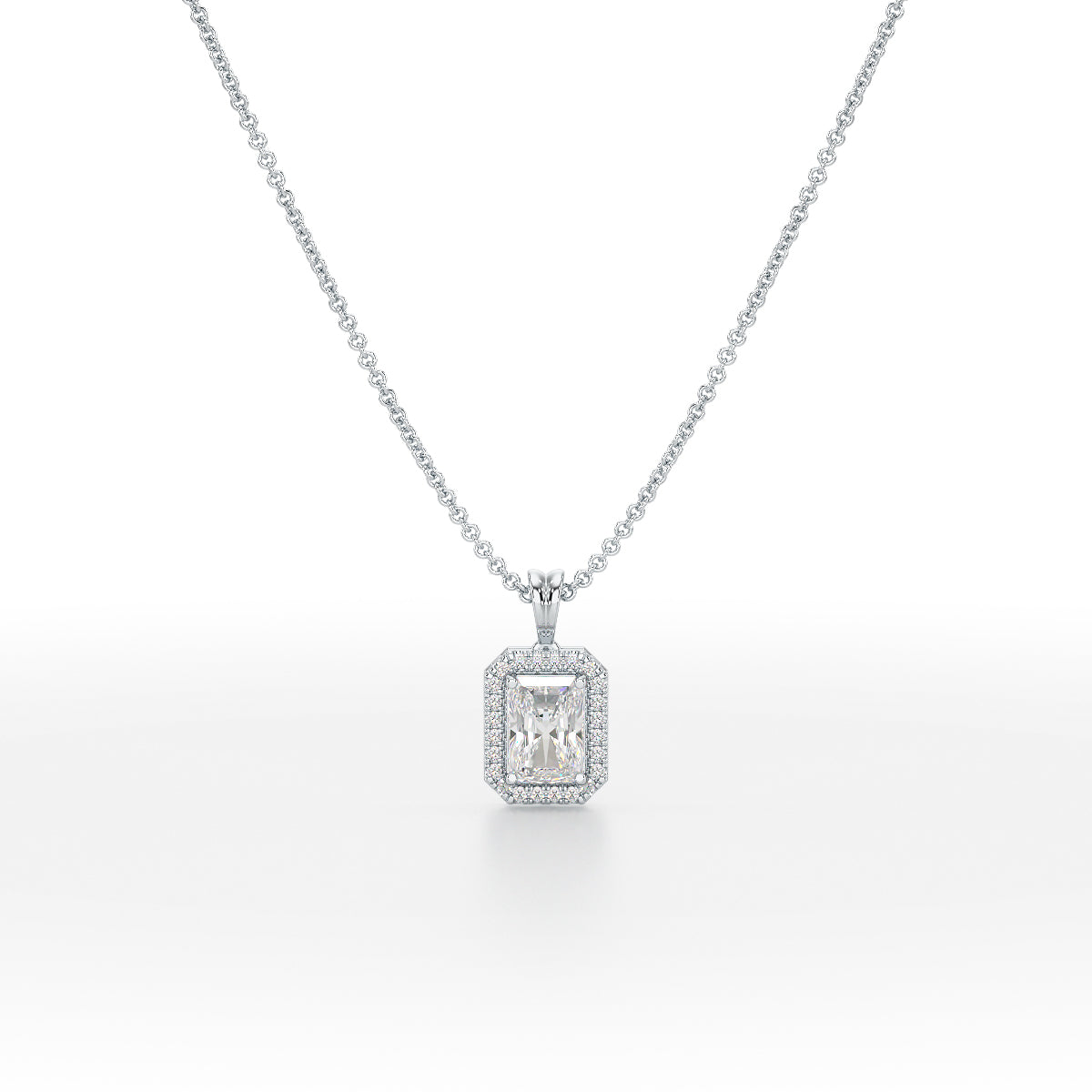 Radiant Halo Pendant