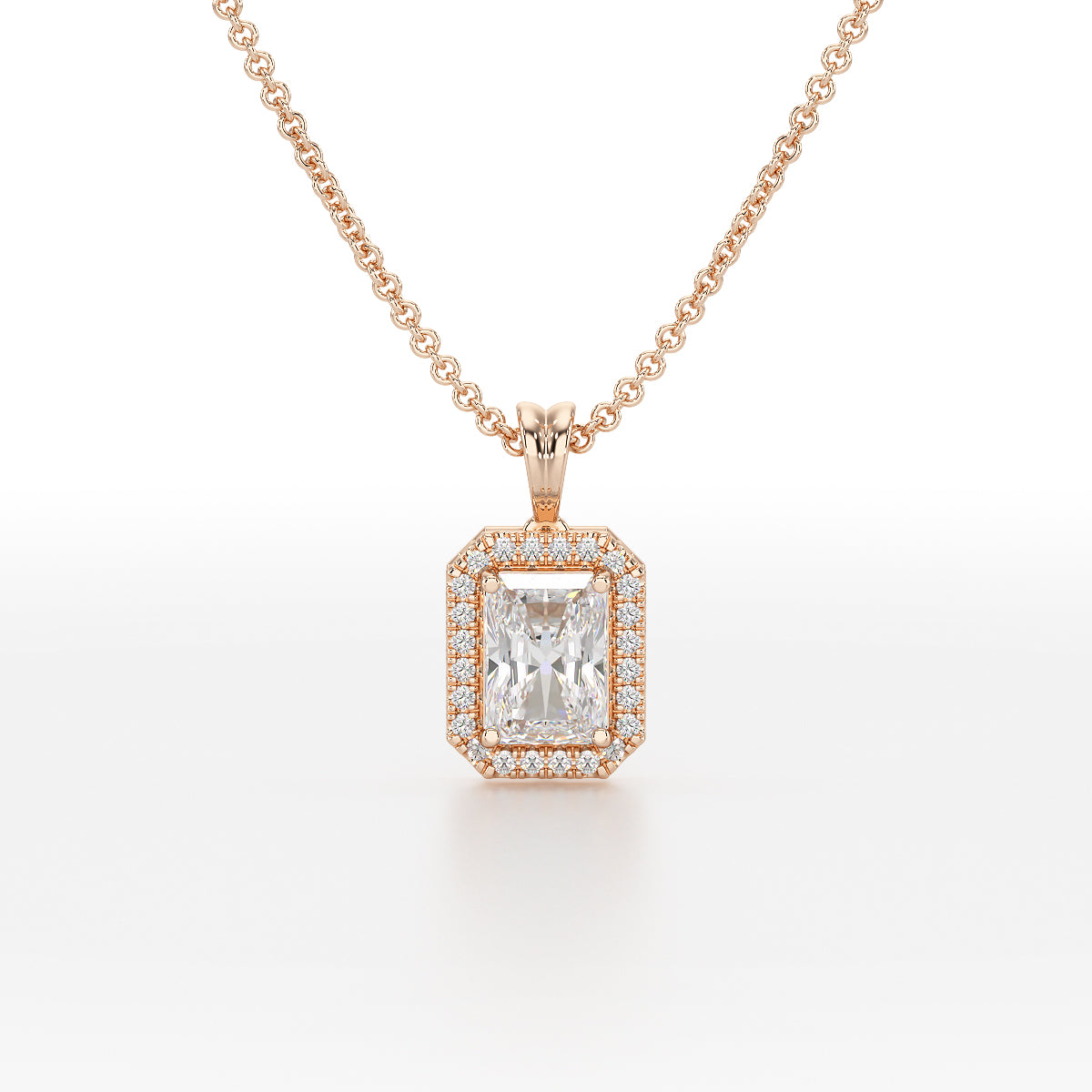 Radiant Halo Pendant