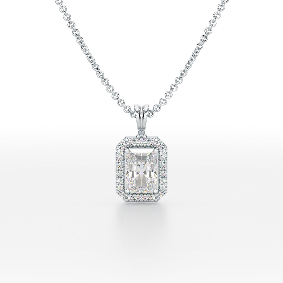 Radiant Halo Pendant
