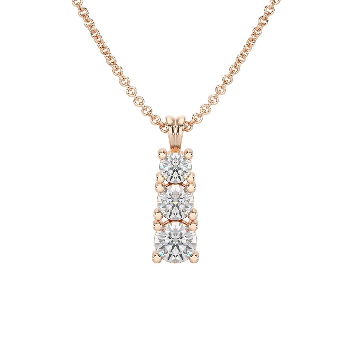 Four Claw Graduated Pendant