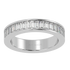 Baguette Cut Half Eternity Ring