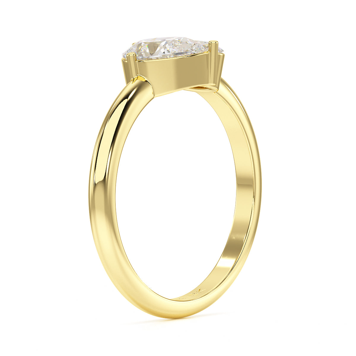 Pear & Oval Toi Et Moi Ring