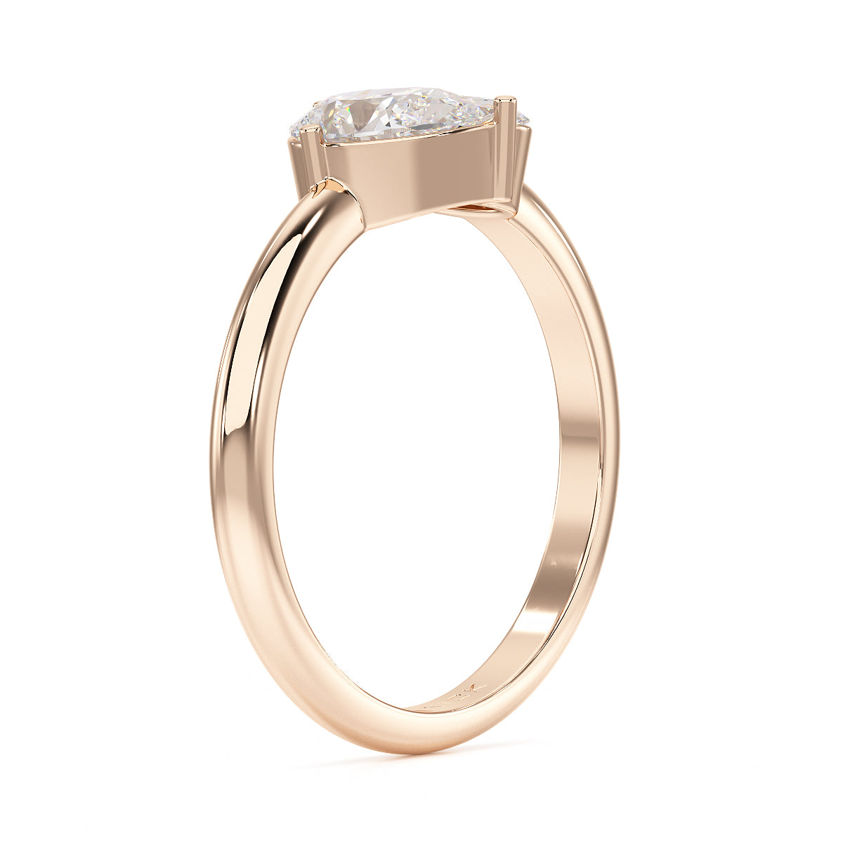 Pear & Oval Toi Et Moi Ring