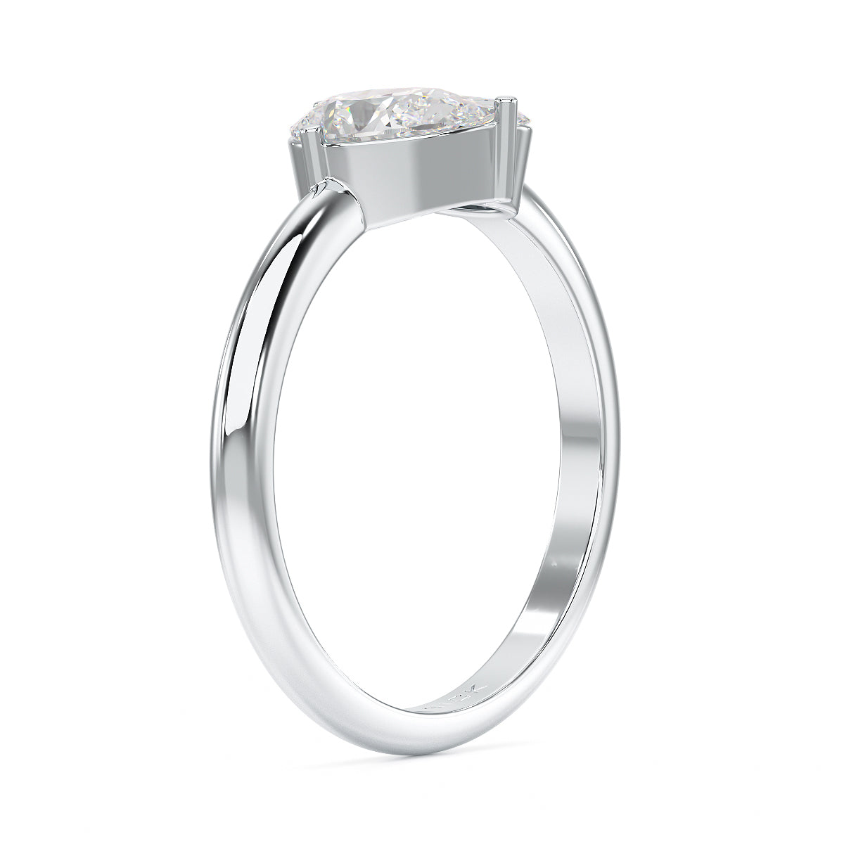 Pear & Oval Toi Et Moi Ring