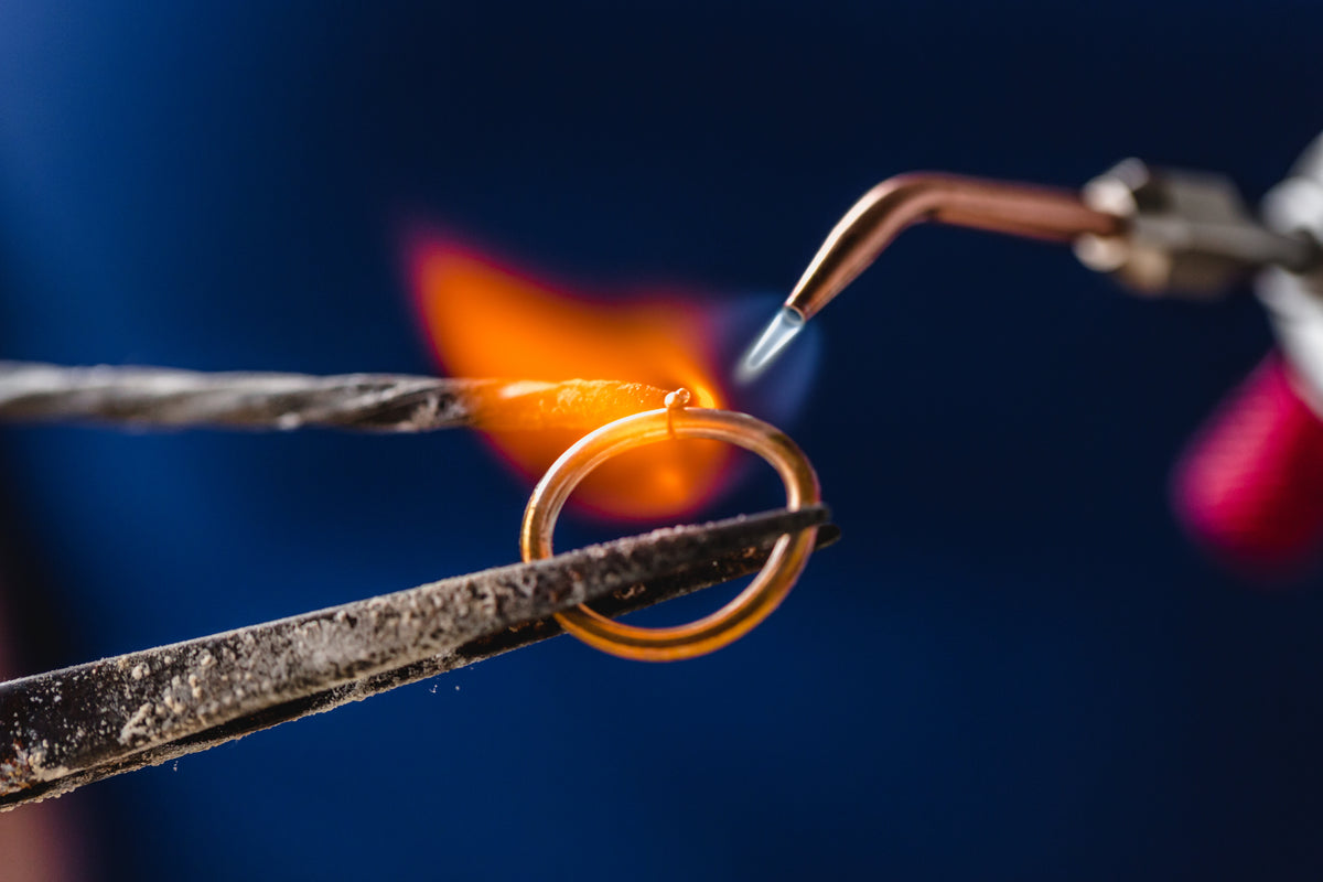 Blowtorch Ring Shaping