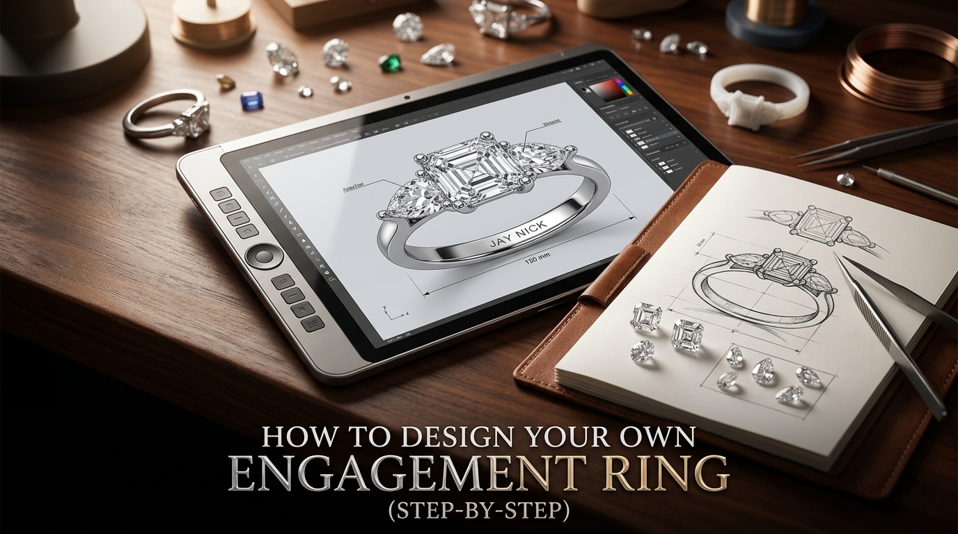 How to Design Your Own Engagement Ring (Step-by-Step)