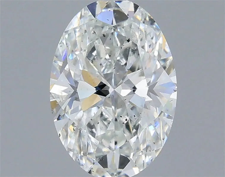 0.74ct Oval Natural Diamond (Colour E, Clarity SI2, Cut EX, IGI Certified)