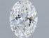 0.90ct Oval Natural Diamond (Colour E, Clarity VVS1, GIA Certified)