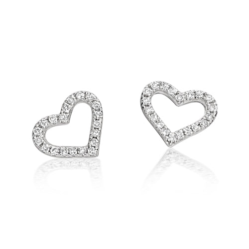 Heart Stud Earrings