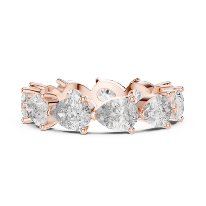 Pear Cut Full Eternity Ring
