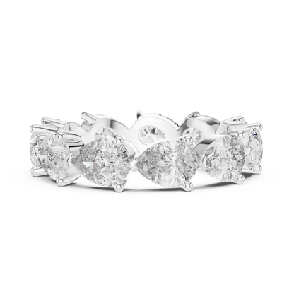 Pear Cut Full Eternity Ring