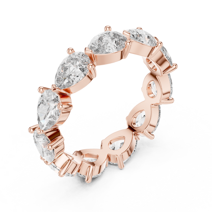 Pear Cut Full Eternity Ring