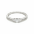 0.35ct Trilogy Engagement Ring 9K White Gold
