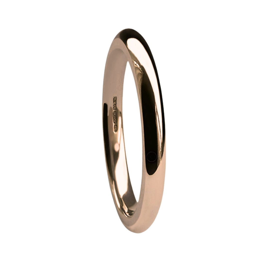 Heavy Court Shape Wedding Band