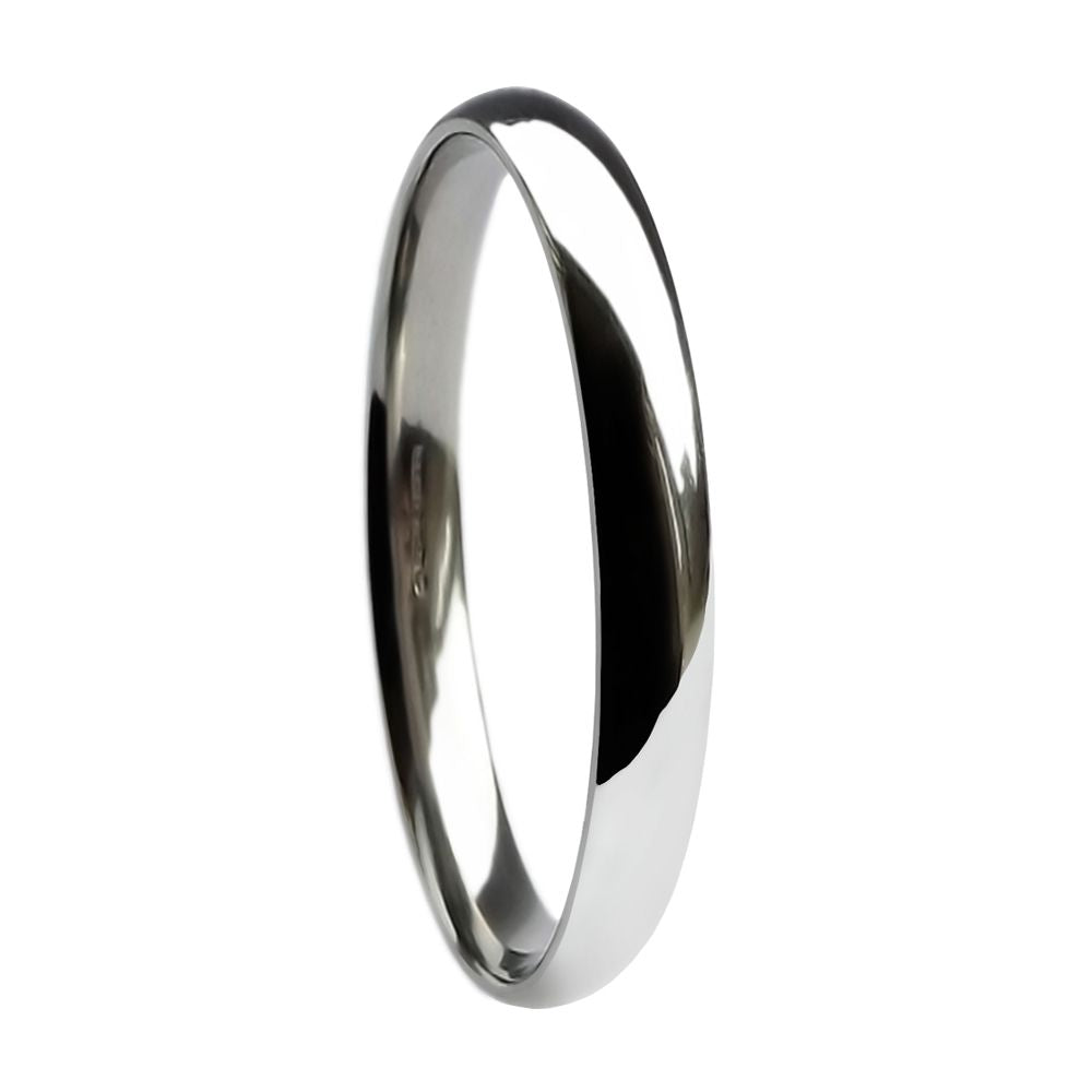 Medium Court Shape Wedding Band