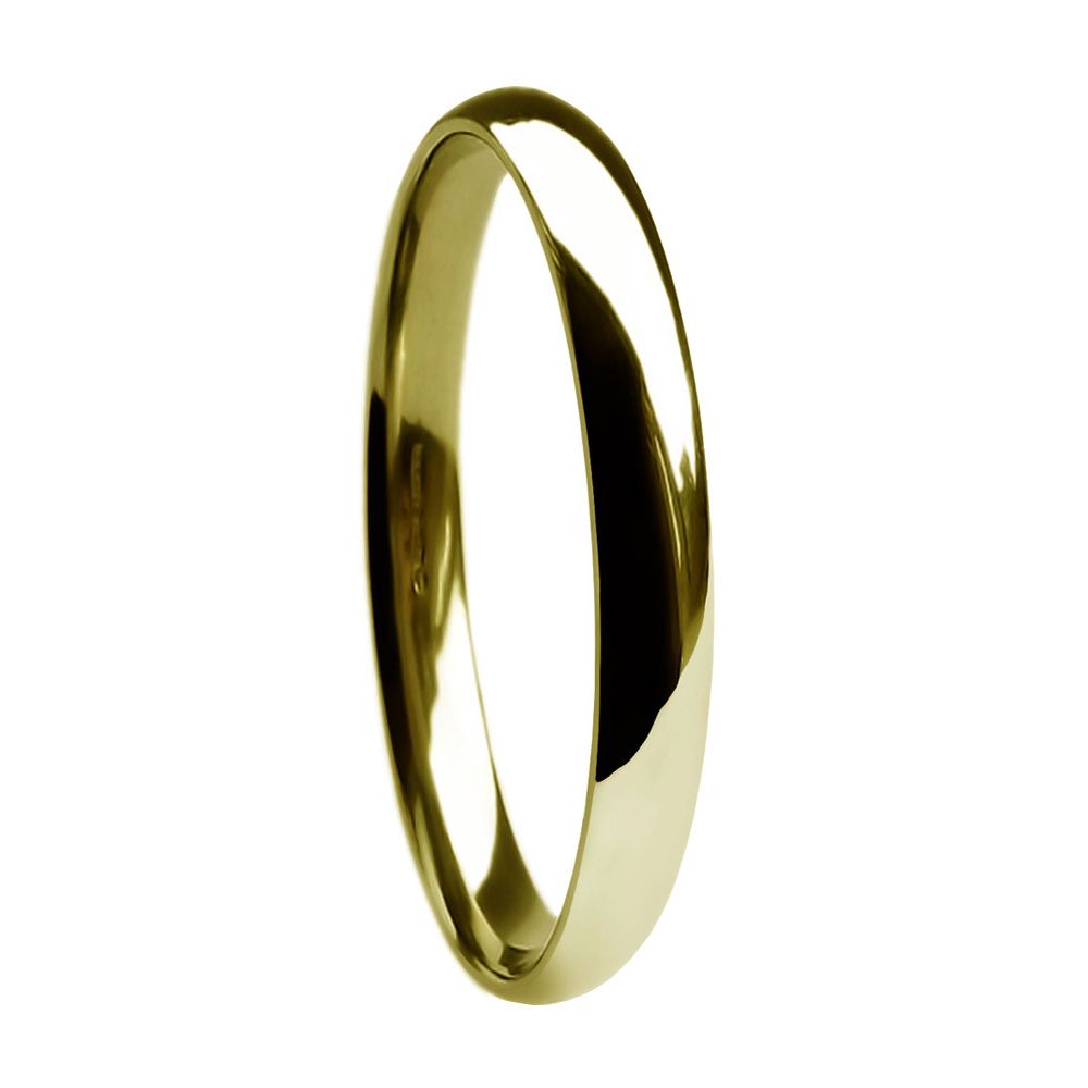 Medium Court Shape Wedding Band