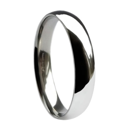 Medium Court Shape Wedding Band