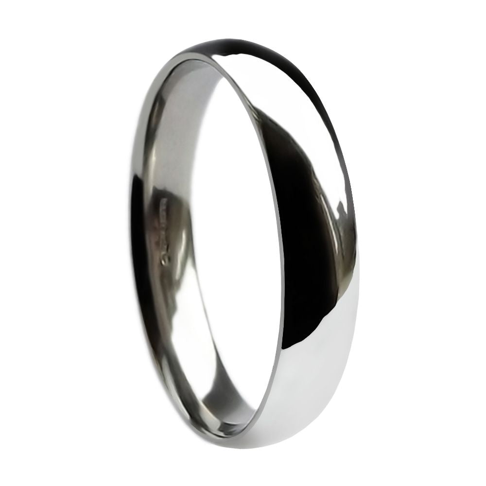 Medium Court Shape Wedding Band