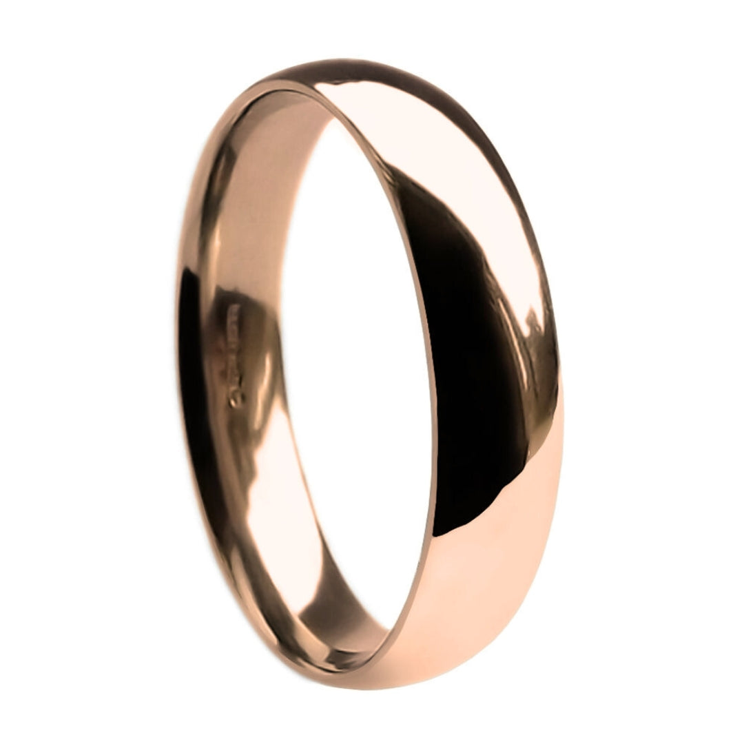 Medium Court Shape Wedding Band