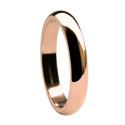 Heavy D Shape Wedding Band