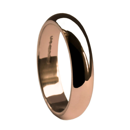 Heavy D Shape Wedding Band