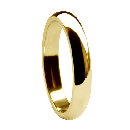 Medium D Shape Wedding Band