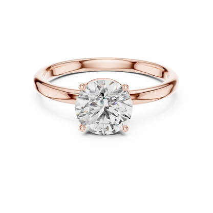 Interlocking Solitaire Ring