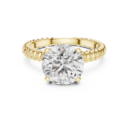 Rope Solitaire Ring