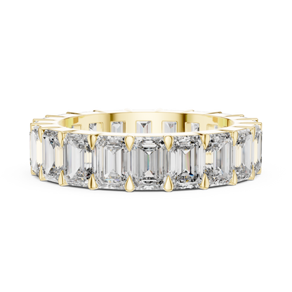 Emerald Cut Full Eternity Ring
