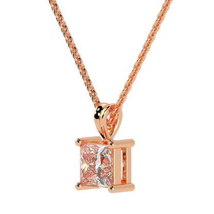 Princess Solitaire Pendant