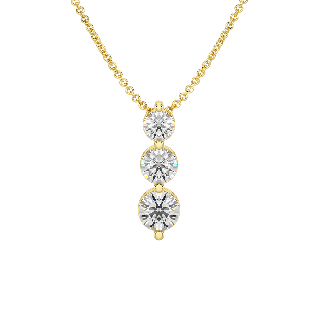 Shared Claw Graduated Pendant