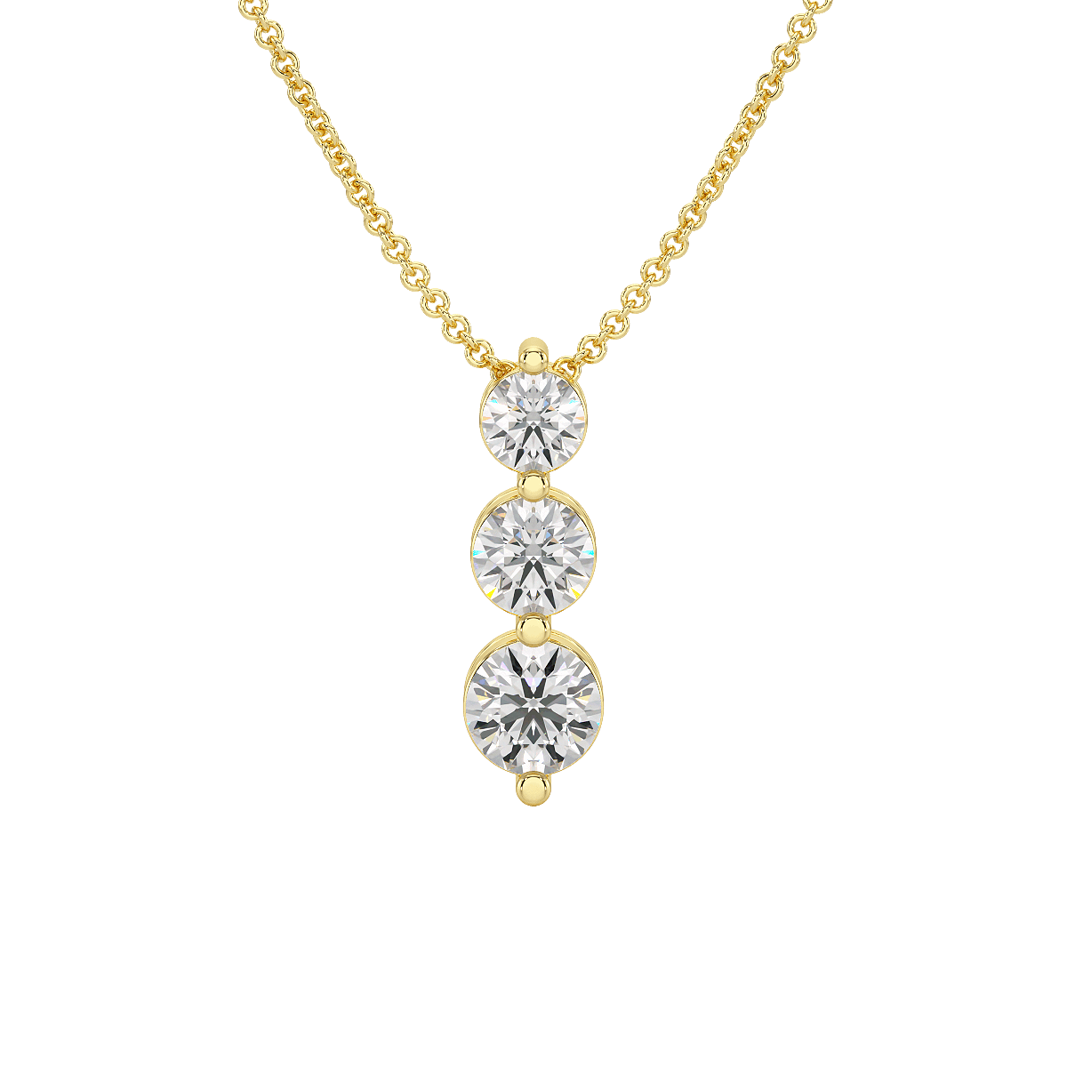 Shared Claw Graduated Pendant
