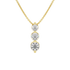 Shared Claw Graduated Pendant