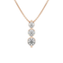 Shared Claw Graduated Pendant