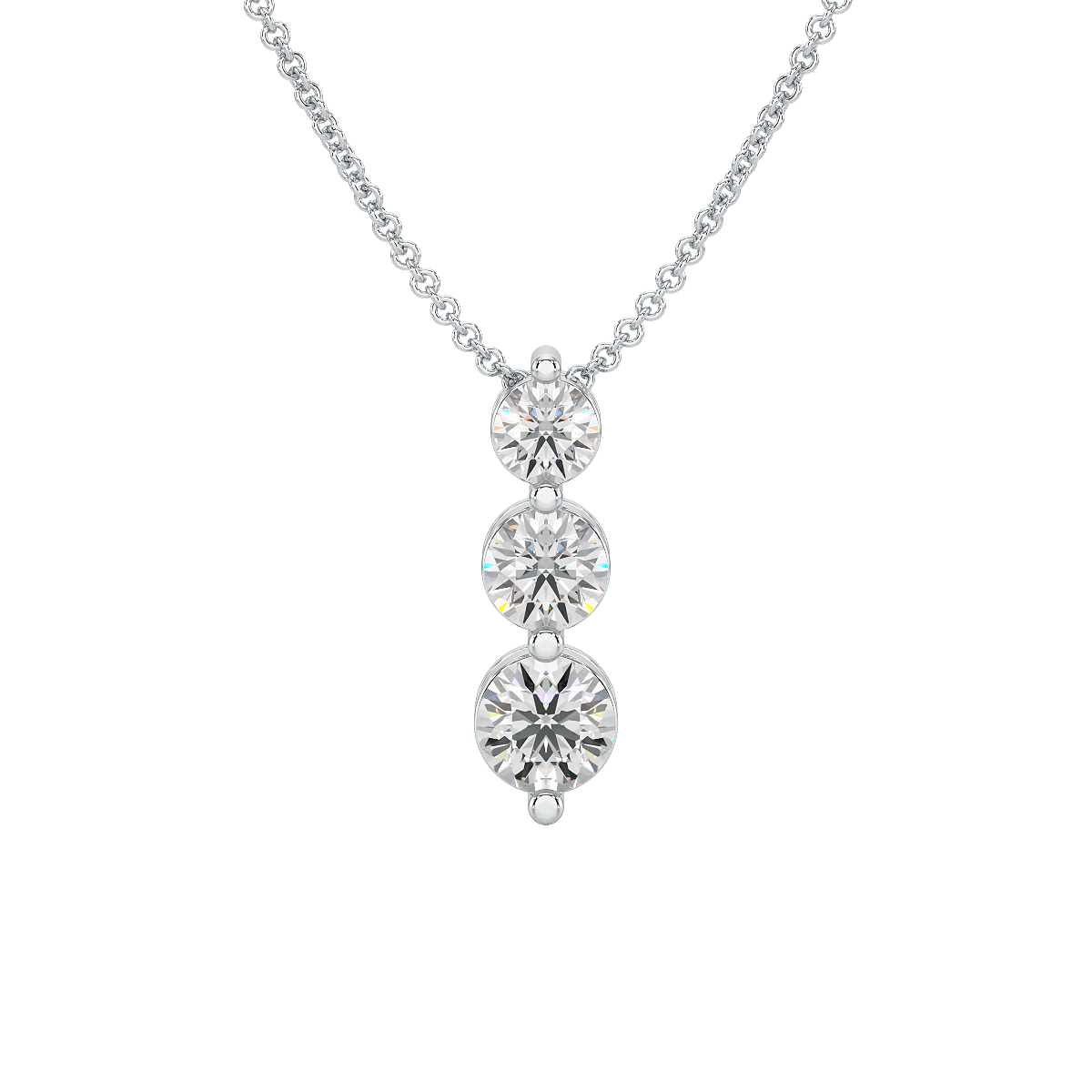 Shared Claw Graduated Pendant