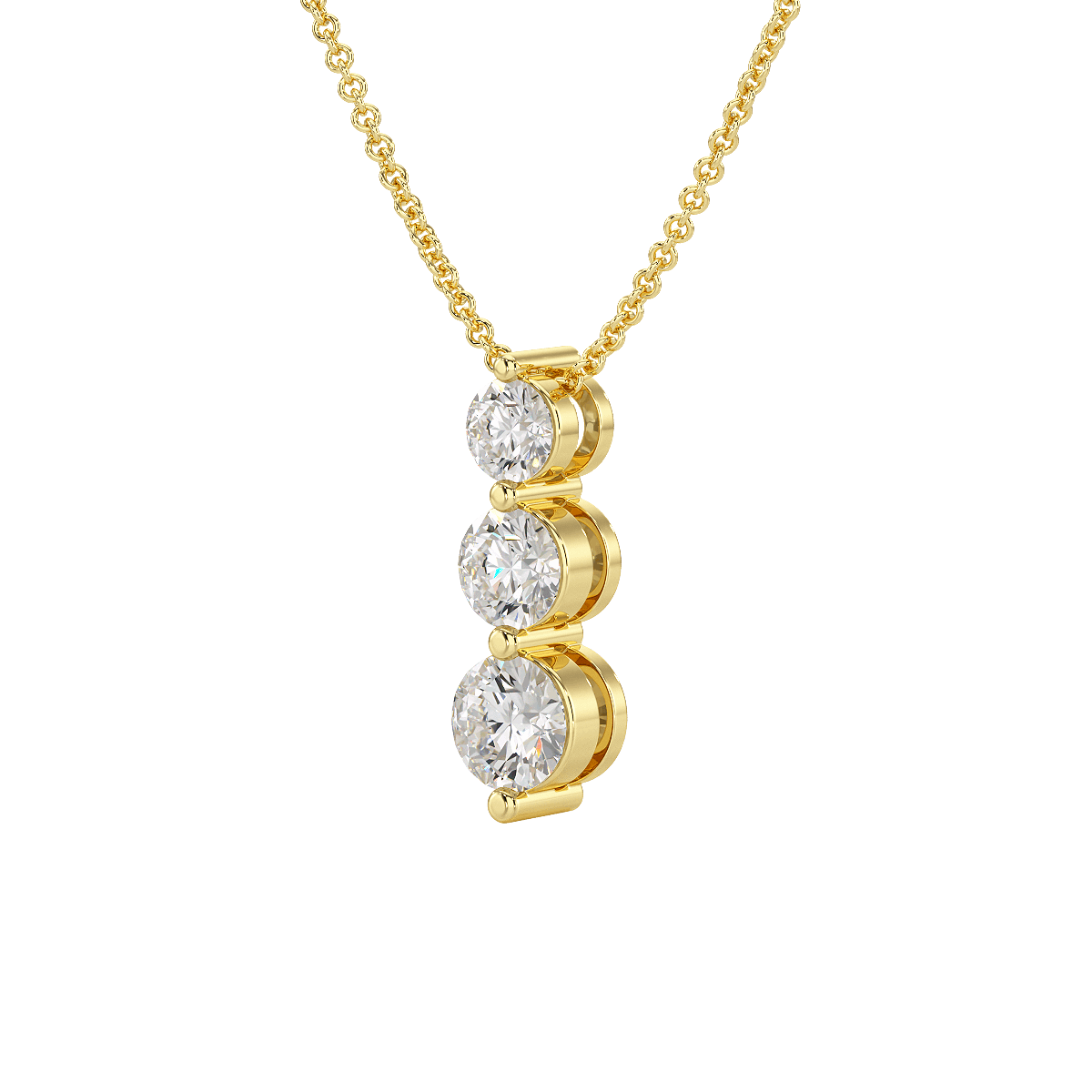 Shared Claw Graduated Pendant