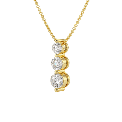 Shared Claw Graduated Pendant
