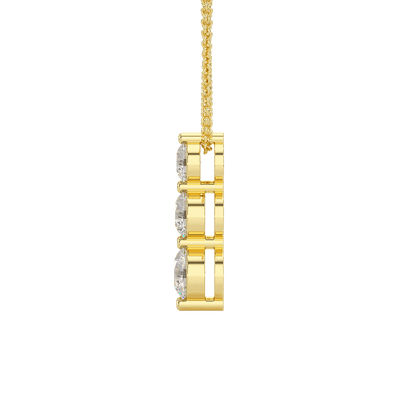 Shared Claw Graduated Pendant
