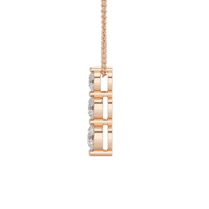 Shared Claw Graduated Pendant
