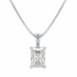 Radiant Solitaire Pendant