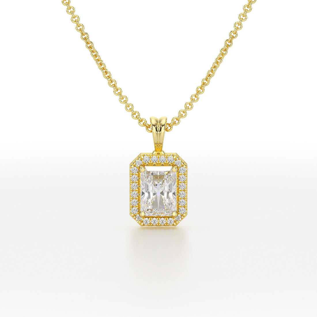 Radiant Halo Pendant