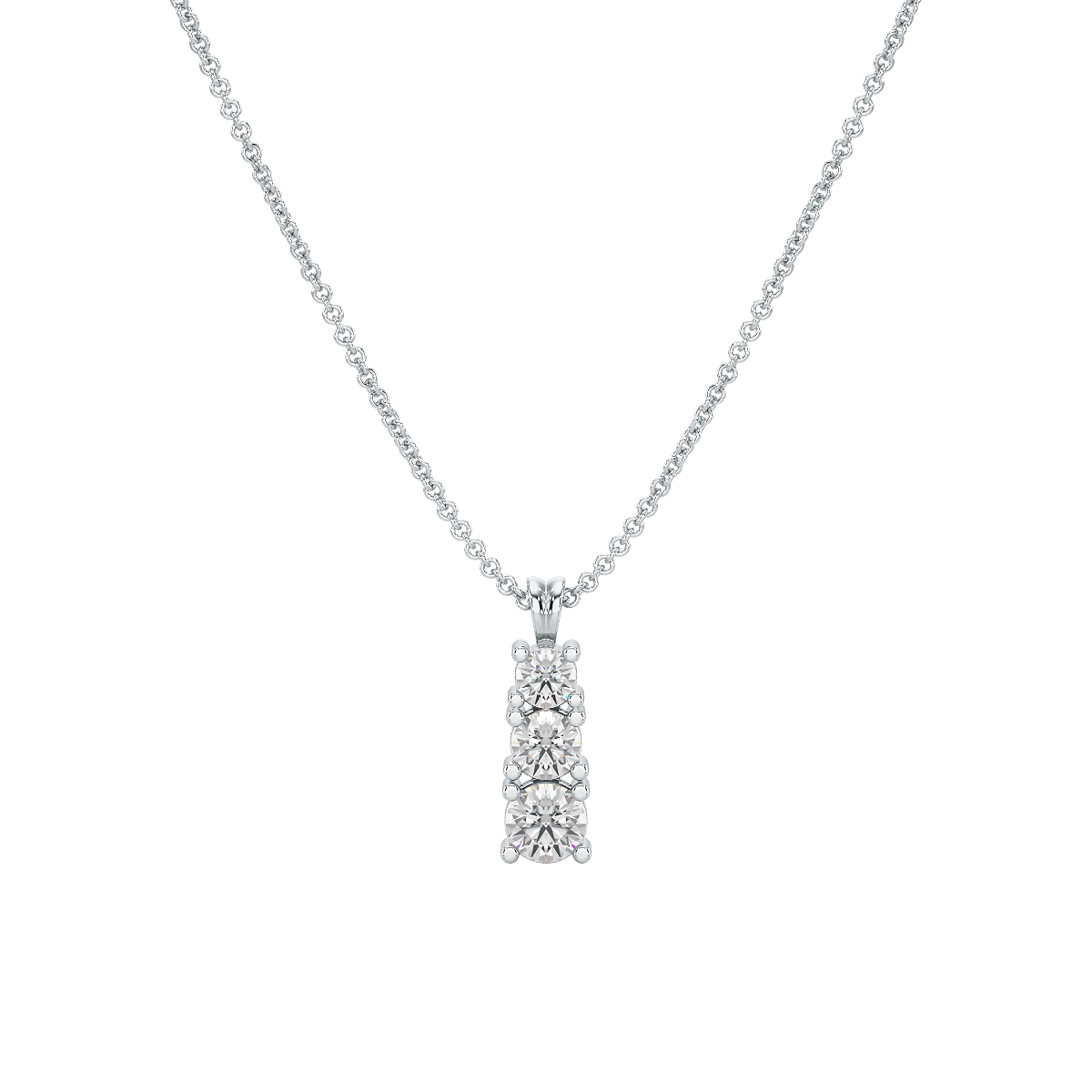 Four Claw Graduated Pendant