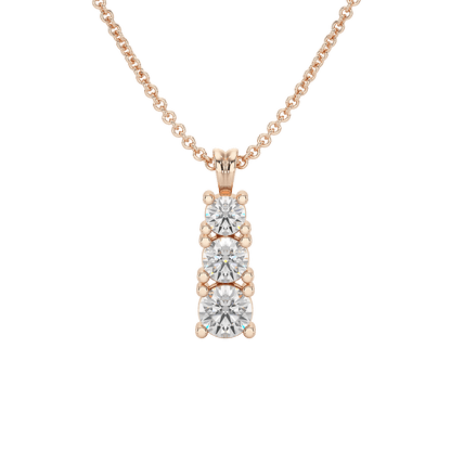 Four Claw Graduated Pendant