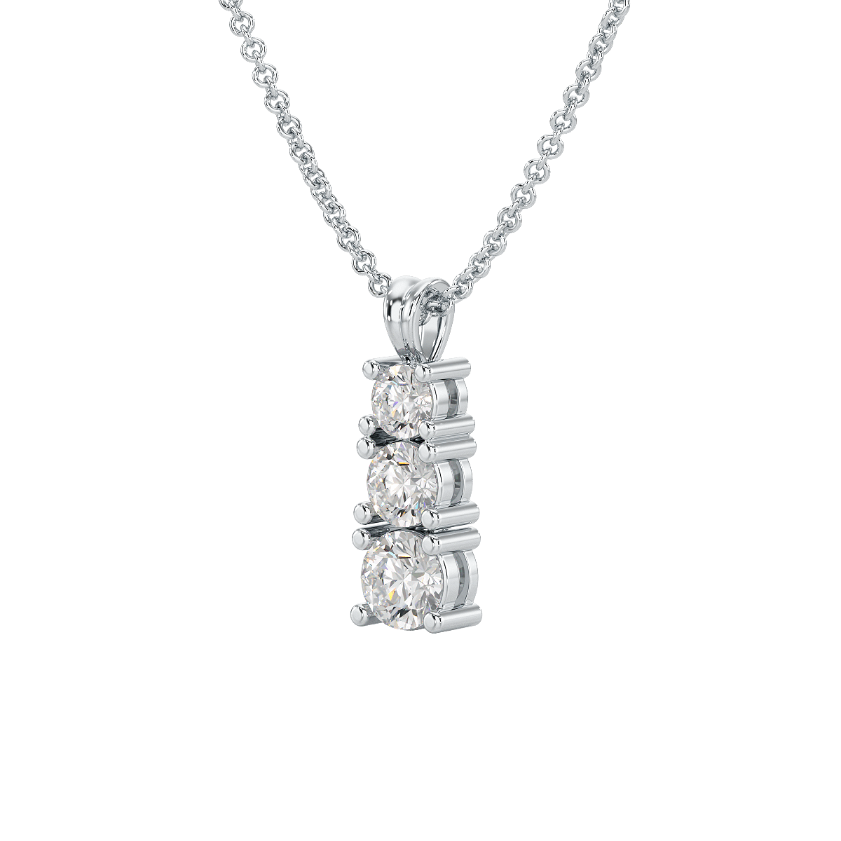 Four Claw Graduated Pendant